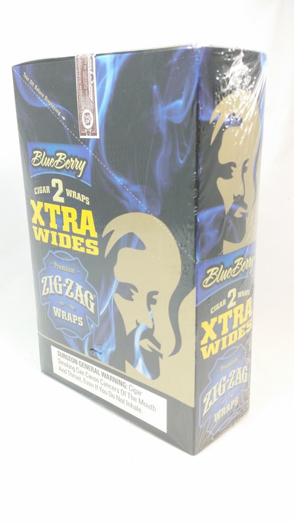 Zig-Zag Xtra Wide Cigar Wraps 25ct Blueberry – Tabb Tobacco